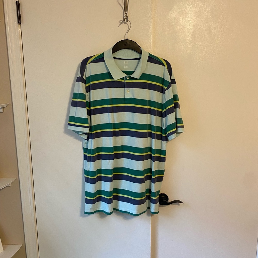 Men’s Striped Gap Polo